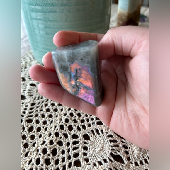 Labradorite Crystal Slab - Picture 9 of 12